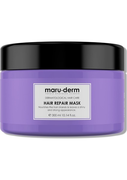 Maru.derm Onarıcı Saç Maskesi Yıpranmış Saçlar 300 ml modelleri