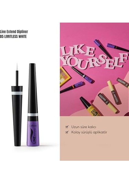 Callista Line Extend Dipliner 05 Limitleess White, Beyaz