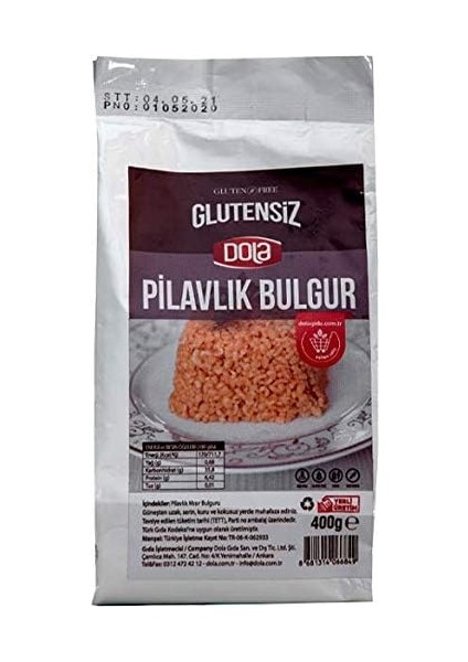Dola Glutensiz Pilavlık Mısır Bulguru 400 gr