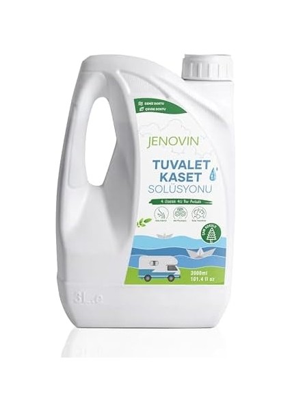 Jenovin Karavan Tekne Yat Tuvalet Wc Kaset Atık Kimyasalı Çam Kokulu 3 L fiyatları