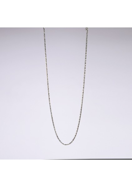 80 Mikron Oksitli Yuvarlak Kral Gümüş Zincir fiyatları