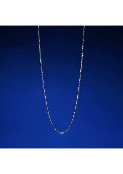 80 Mikron Oksitli Yuvarlak Kral Gümüş Zincir fırsatları