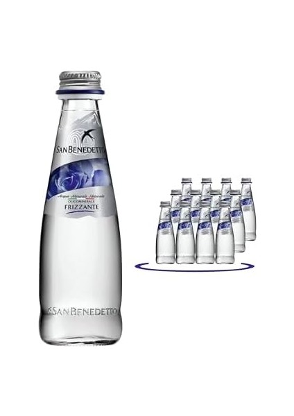 Hepsipremium San Benedetto Gazlı Doğal Mineralli SU-250 ml (12 Adet)