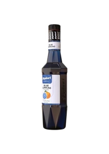 Saphori Turunç - Blue Curocao Aromalı Kokteyl Şurubu, Turunç Şurubu, Blue Curocao Şurubu 700 ml