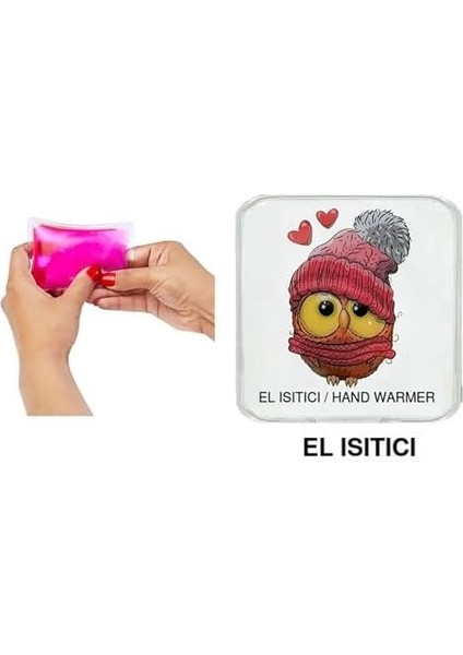Bereli Baykuş Cep Sobası,el Isıtıcı,sıcak Su Torbası Pvc 10X9,5CM modelleri