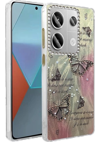 Xiaomi Redmi Note 13 Pro 4g Kılıf Blade Aynalı Desenli Kapak - Desen 6 fiyatları