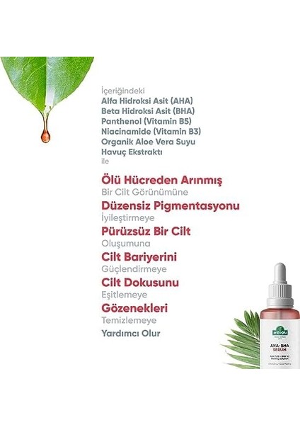 Arifoğlu Aha-Bha Cilt Tonu Eşitleyici ve Canlandırıcı Peeling Serum 30 ml fiyatları