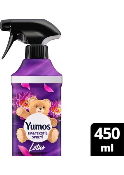 Yumoş Ev Vetekstil Spreyi Lotus Yıkanması Zor Eşyalar Için 450 ml modelleri