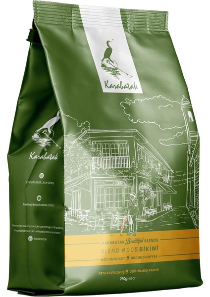 Karabatak Beautiful Blends Bikini Öğütülmüş, Filtre Kahve 250 G fiyatları