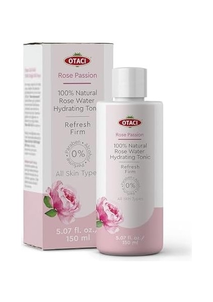 Otacı Gül KÜRÜ%100 Doğal Gül Suyu