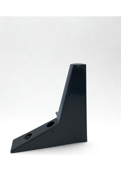 Kanepe Mobilya Koltuk Tv Ünitesi Ayağı 12 Cm Siyah Plastik Yükseltici Ayak Ayakları - SİYAH - 8Lİ