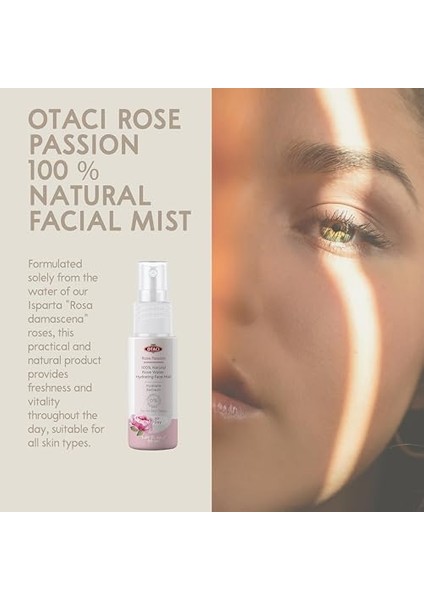 Otacı Gül Kürü Yüz SPREYI%100 Doğal Gülsuyu fiyatları