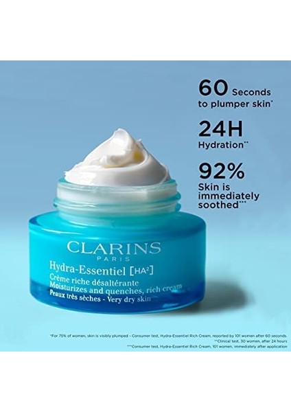 Clarins Hydra-Essentiel Rich Cream 50 ml Nemlendirici Krem modelleri