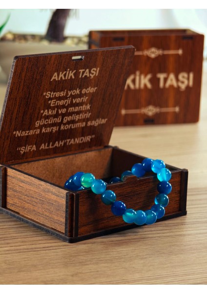 Doğaltaş Bileklik Akik Taşı, Hematit Taşı, Lav Taşı, Şifa Kaynağı Doğaltaş Bileklik