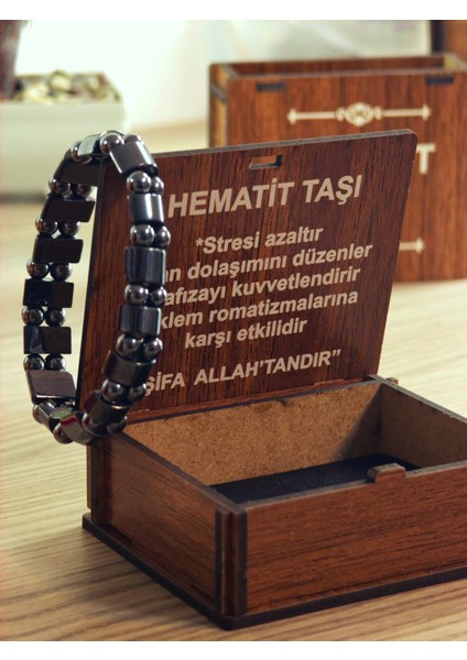 Doğaltaş Bileklik Akik Taşı, Hematit Taşı, Lav Taşı, Şifa Kaynağı Doğaltaş Bileklik