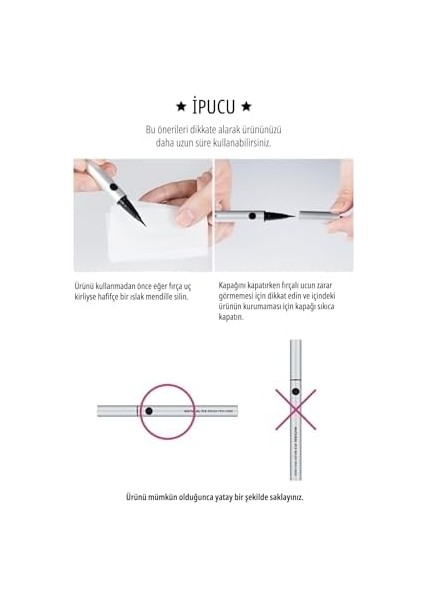 Mıssha Ince Fırça Uçlu Kalem Eyeliner Natural Fix Brush Pen Liner fiyatları