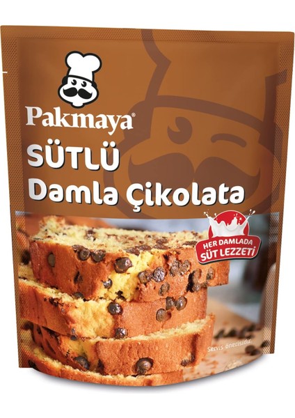 Pakmaya Sütlü Damla Çikolata 70 gr
