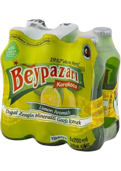 Beypazarı Limonlu Maden Suyu (24X200ML)