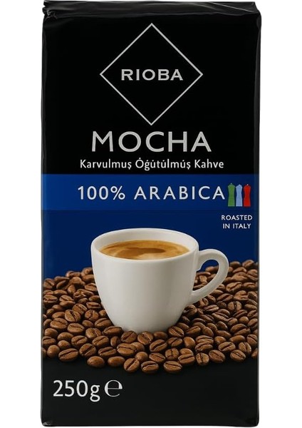 Rioba Mocha Arabica Öğütülmüş Kahve 250 gr Jonex Mp fiyatları