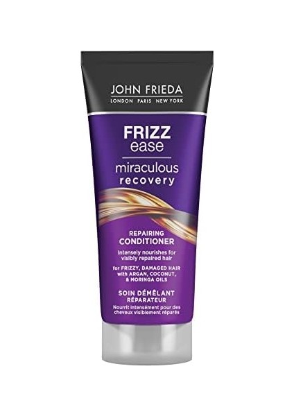 John Frieda Frizz Ease Miraculous Recovery Onarıcı Bakım Kremi, Seyahat Boy, 75 Mililitre