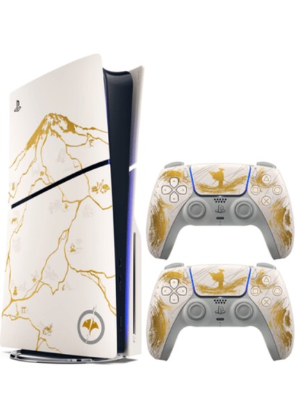 Playstation 5 Slim Oyun Konsolu Ghost Of Yotei + 2.kol Yotei(Ithalatçı Garantili)