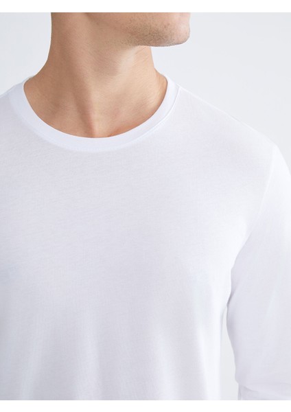 Yeni Sezon Bisiklet Yaka Uzun Kollu Erkek Tişört modelleri