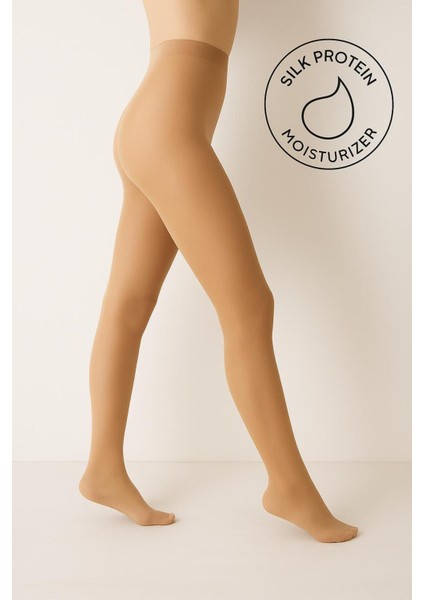 Ipek Proteinli Parfümlü 50 Den Ten Külotlu Çorap – Ultra Yumuşak, Mat ve Konforlu Bel Lastikli modelleri