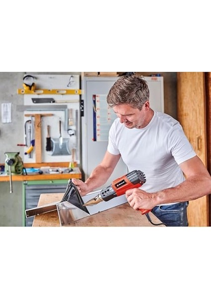 Hava Tabancası Te-Ha 2000 E (2.000 W, 3 Seviyesi: 50–550°C, Hava Debisi Anahtarı, Soğuk Hava Modu, Kapsamlı Başlık Aksesuarları Dahil) - 4520195 modelleri