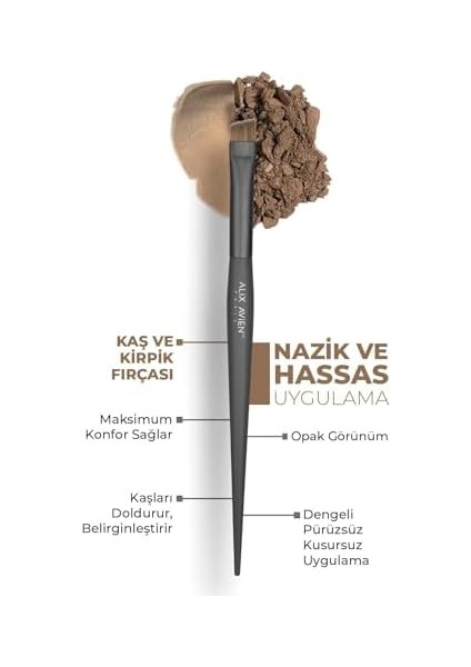 Alıx Avıen Kaş ve Kirpik Fırçası - Eyebrow Brush