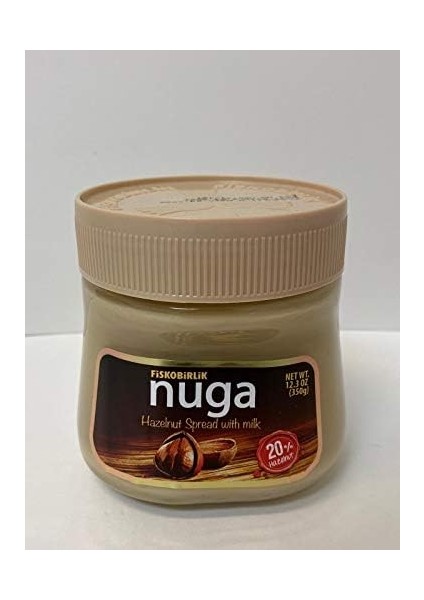 Fiskobirlik Nuga Sütlü%20 Fındık Kreması Cam Kavanoz 350 Gram fiyatları
