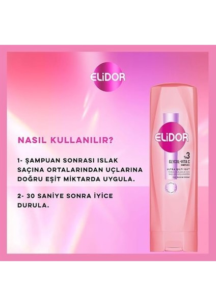 Elidor Ultra Işıltı 100 Saç Bakım Kremi 350 ml fiyatları