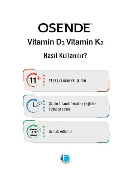 Osende D3K2 Damla 20 ml fiyatları