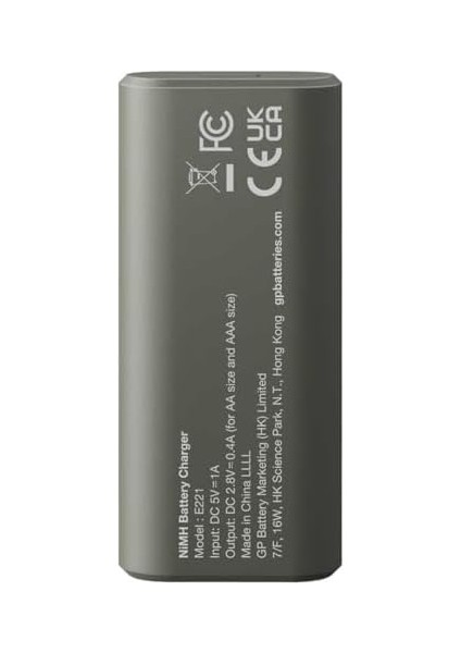 Gp E221 USB Pil Şarj Cihazı 2 Adet 2600MAH Aa Kalem Pilli Set fiyatları