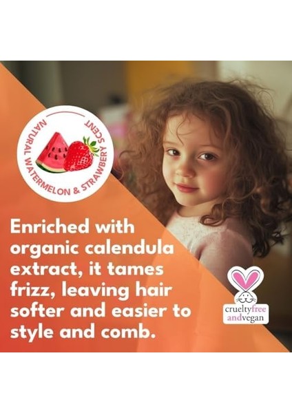 Minoris Kids Kolay Tarama Saç Spreyi – Organik, Vegan, Durulanmayan Saç Spreyi – Çocuklar Için Hassas Saç Açıcı, Dermatolojik Olarak Test Edilmiştir, 200ML fiyatları