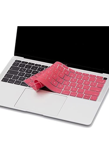 Laptop Air 13INÇ Klavye Koruyucu (Us To Tr) Touchıd'li A1932 ile Uyumlu Pembe fiyatları
