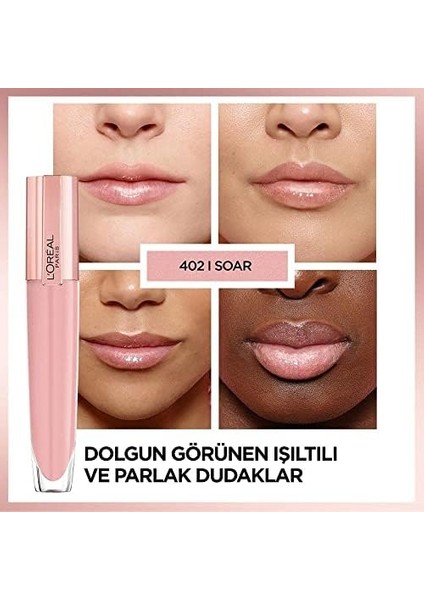 L'oréal Parıs Brilliant Signature Plump In Gloss Ruj - 402 Soar modelleri