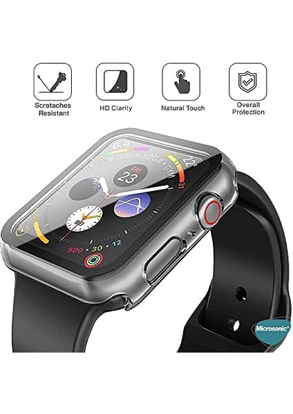 Se 44MM Için Kılıf Clear Premium Slim Watchband Şeffaf [ Se 44MM ile Uyumlu Kılıf - Şeffaf] modelleri