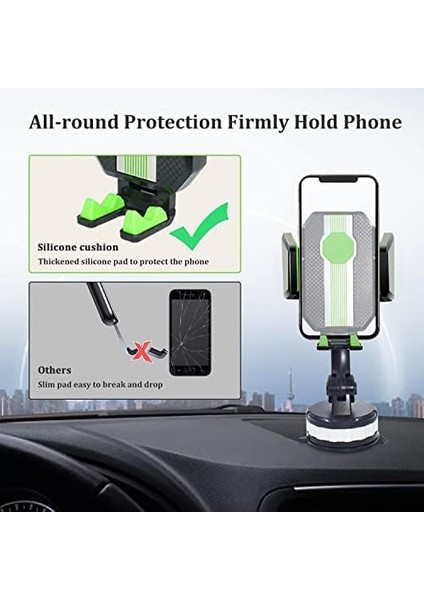 Araç Telefonu Tutacağı,, Telefon, Güçlü Telefon Tutacağı, Araç Montajı, Kamyon Için Evrensel Araç Telefonu Tutacağı, Gösterge Panosuna Monte Edilebilir, 14 13 12 Pro Max fiyatları