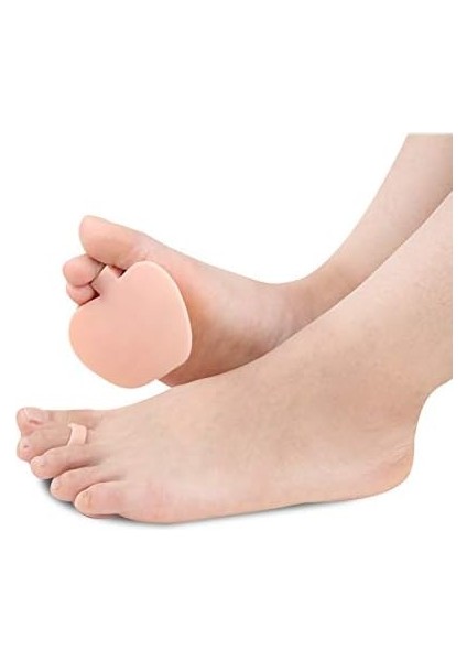 Bunyon Silikon Metatarsal Ped Ayak Altı Ağrı Nasır Önleyici Koruma Parmağa Halka Parmak Altı Koruyucu