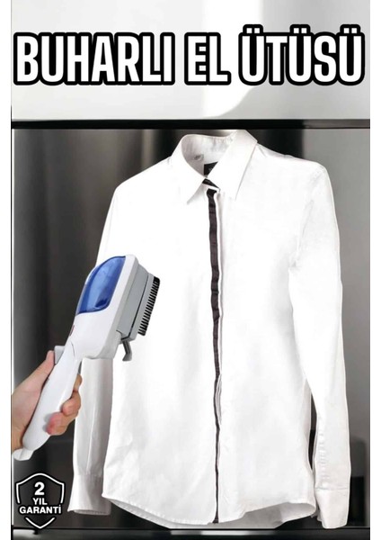 Buharlı El Ütüsü Taşınabilir Kompakt Su Hazneli - CHT1647-8349