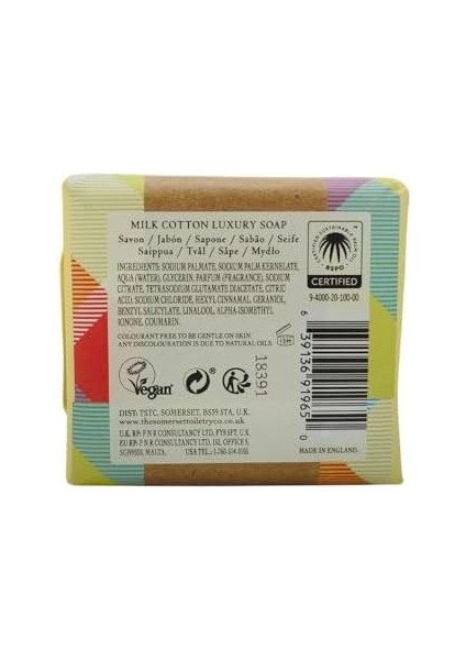 Naturally European Sabun Milk Cotton 150 gr