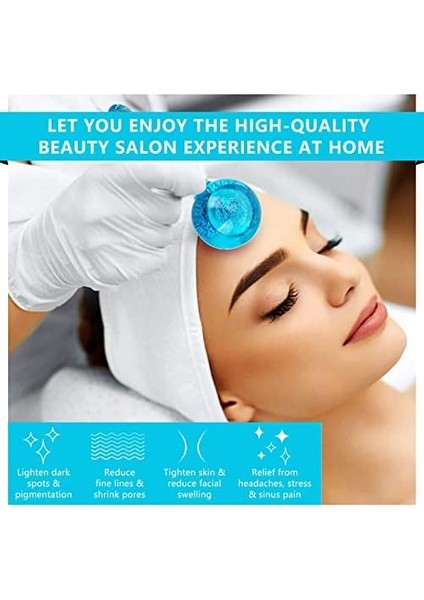 Miioto 2 Adet Buz Küresi Yüzü, Yüz Buz Küresi, Yüz Rulosu Masaj Aleti, Cildi Sıkılaştırmak Için Serinletici Masaj Topu, Göz Halkalarını Azaltır, Kan Dolaşımını Iyileştirir (Mavi) modelleri