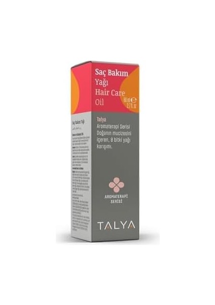 Talya Saç Bakım Yağı, Onarıcı ve Besleyici Etki, 8 Bitki Yağı Karışımı, 80 ml fiyatları