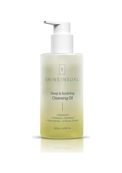 Skin Sensual Deep & Soothing Cleansing Oil | Resveratrol’ün Dokunuşuyla Cilt Temizliğinde Yenilik