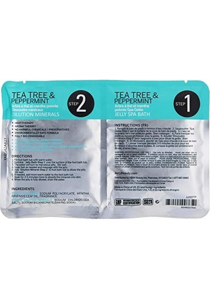 Voesh Gel-Ohh! Jöle Spa Pedikür Seti Çay Ağacı Nane modelleri