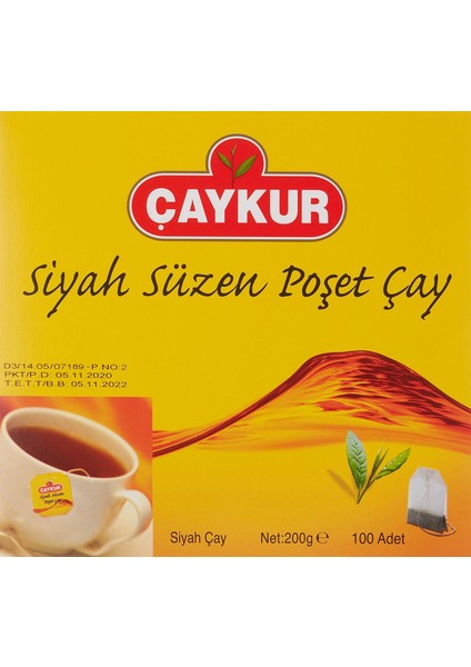 Çaykur Altın Süzen Poşet Çay 200G (100 Adet) fiyatları