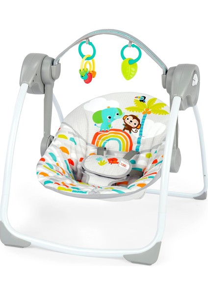Starts Cennet Taşınabilir Kompakt Otomatik Müzikli Bebek Salıncağı, Uniseks, Yenidoğan ve Üstü