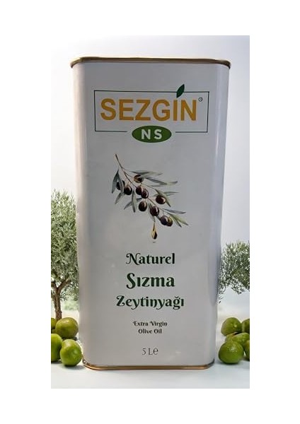 Sezgin Ns Naturel Sızma Zeytinyağı 5 Litre (5lt) modelleri