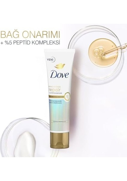 Dove Durulanmayan Saç Bakım Kremi Bond Intense Repair 150 ml modelleri