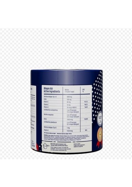 Anocin Collagen Peptides+18 Amino Acid+5 Vitamin+2 Milyar PROBIOTICS,%100 Saf, Doğal Kolajen Peptit fiyatları